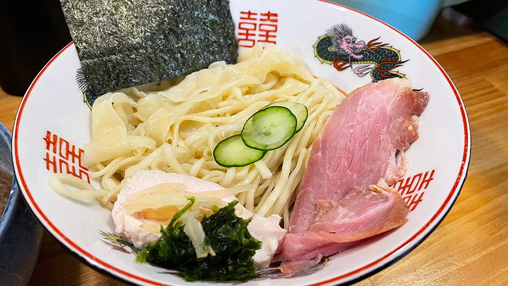 煮干しそば平八「マグロつけそば」